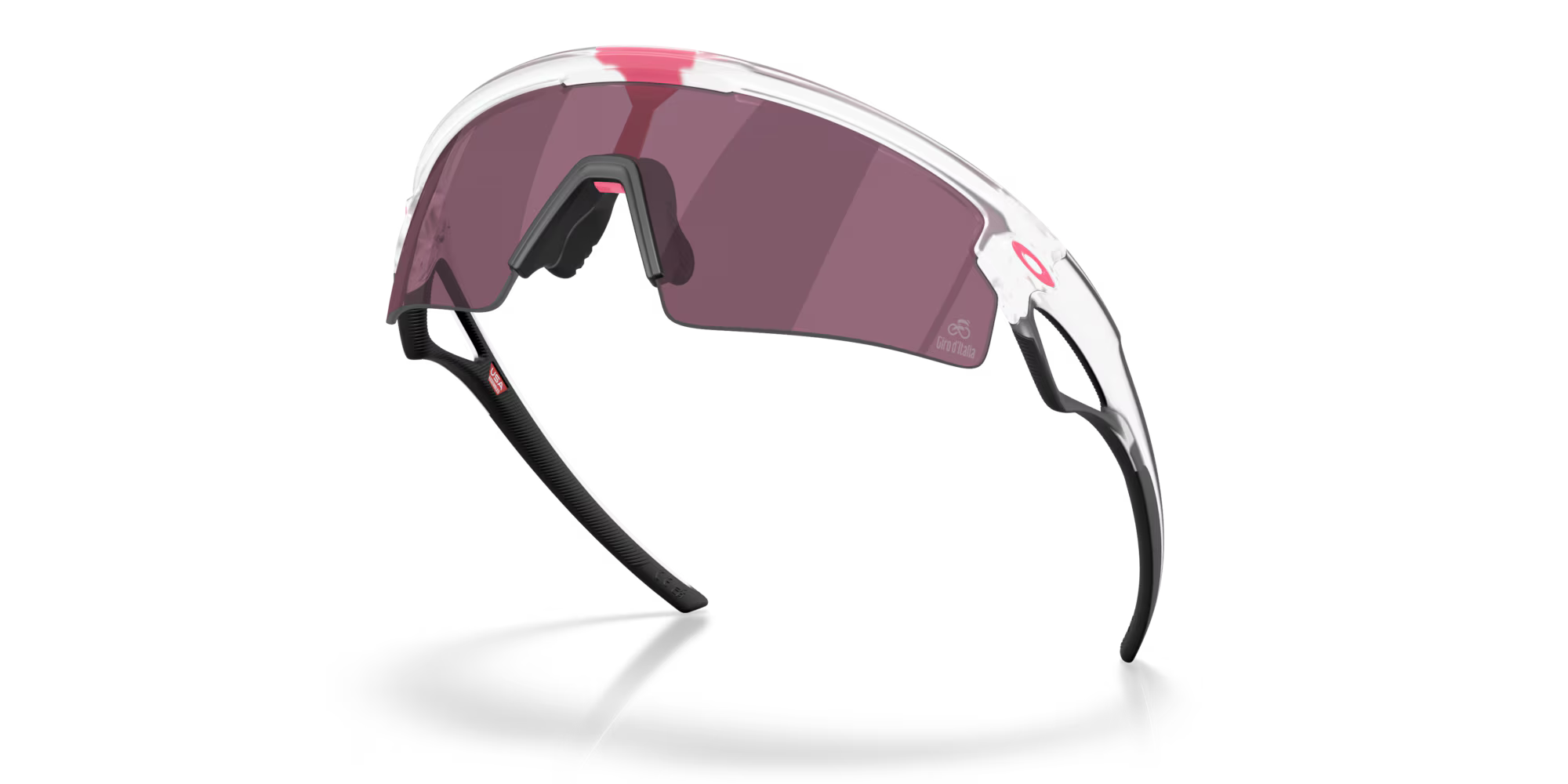 OAKLEY SPHAERA STRIKE GIRO D'ITALIE COLLECTION - MATTE CLEAR - PRIZM ROAD BLACK