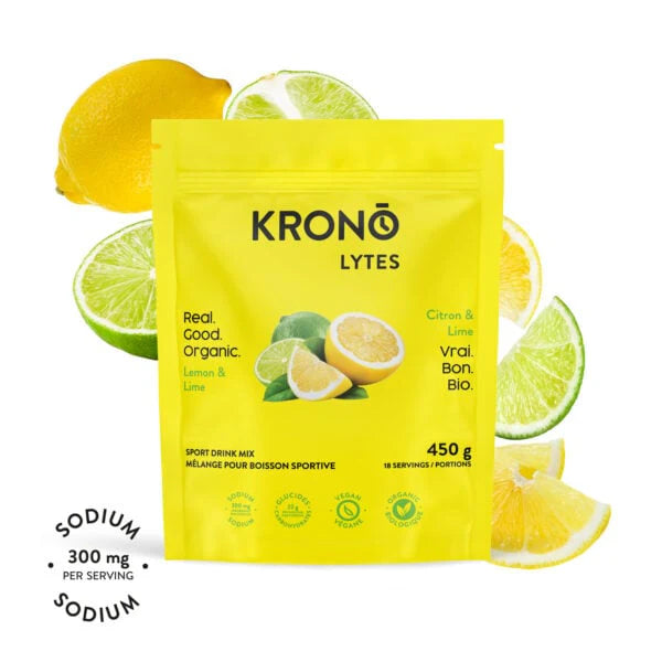 KRONO ÉLECTROLYTES SPORT DRINK MIX (450G)