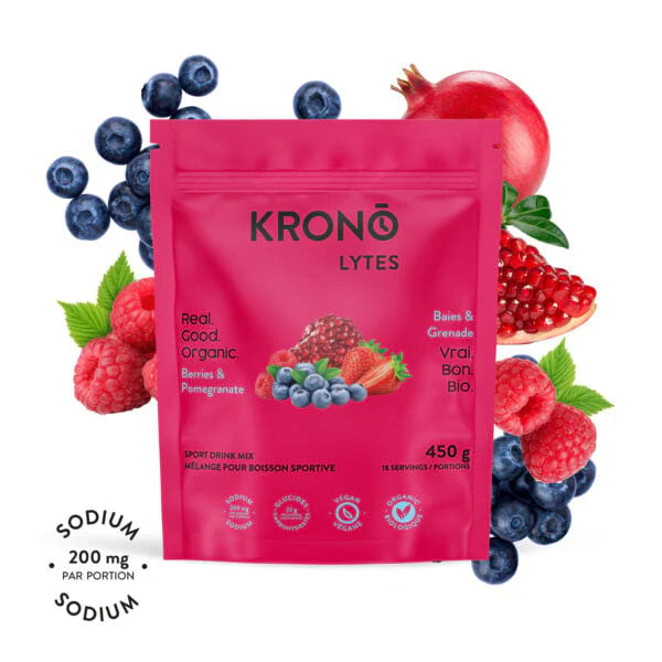 KRONO ÉLECTROLYTES SPORT DRINK MIX (450G)