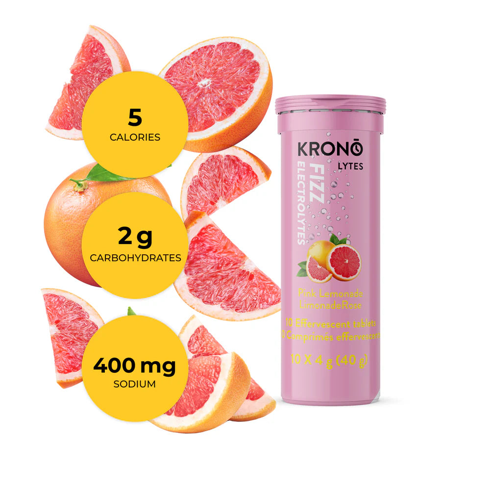KRONO ÉLECTROLYTES - COMPRIMÉS EFFERVESCENTS