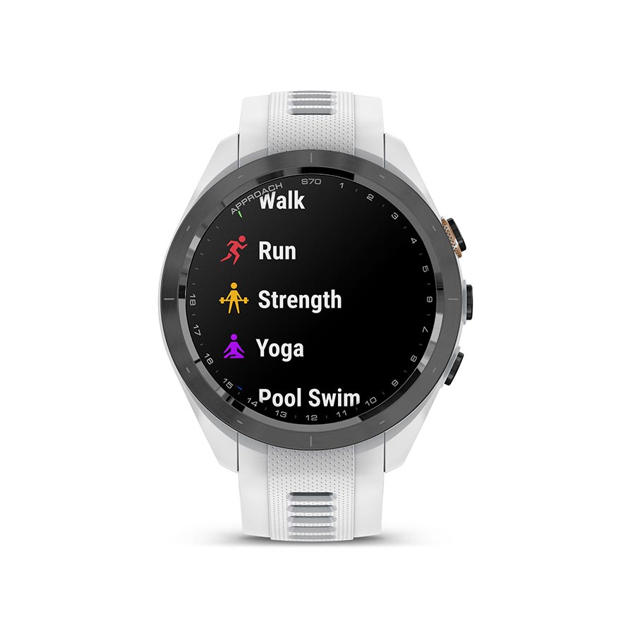 Garmin Approach S70S, Blanc, vue 2