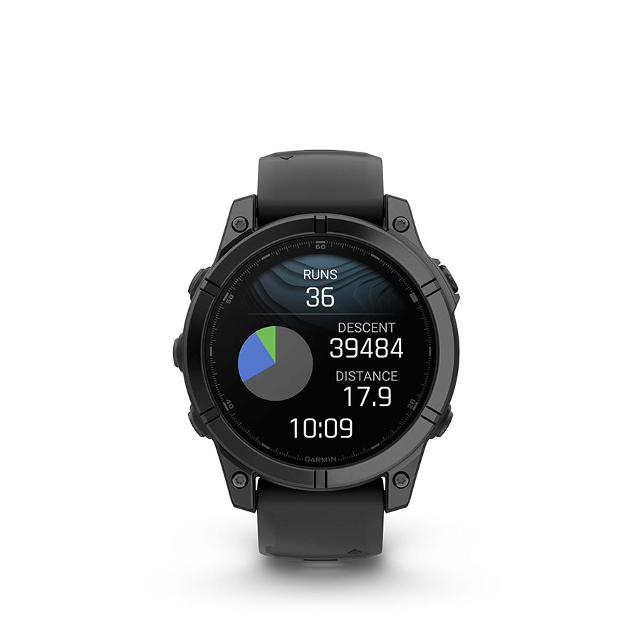 Garmin fenix E AMOLED 47mm, Gris ardoise, vue 12