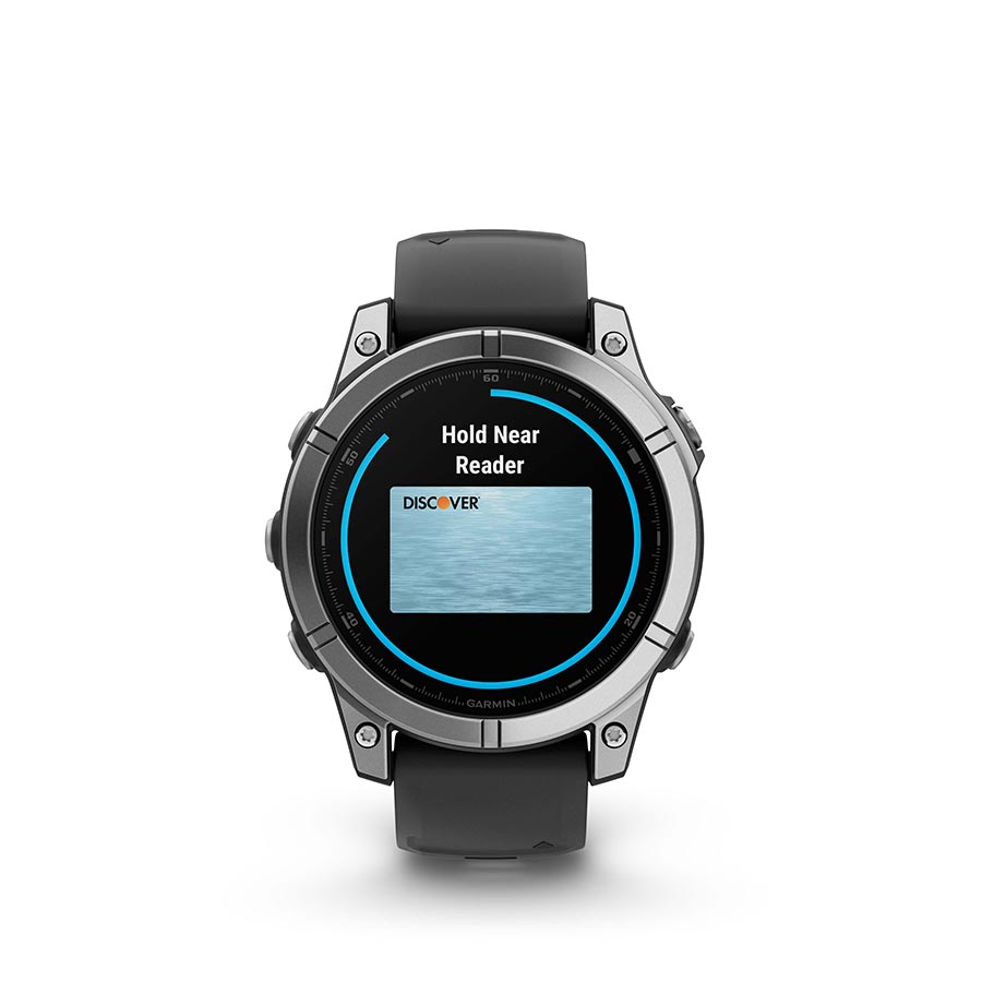 Garmin fenix E AMOLED 47mm, Acier inoxydable, vue 7