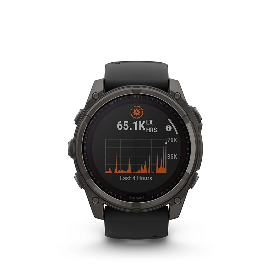 Garmin fenix 8 Solar Sapphire 51mm, Gris, vue 2