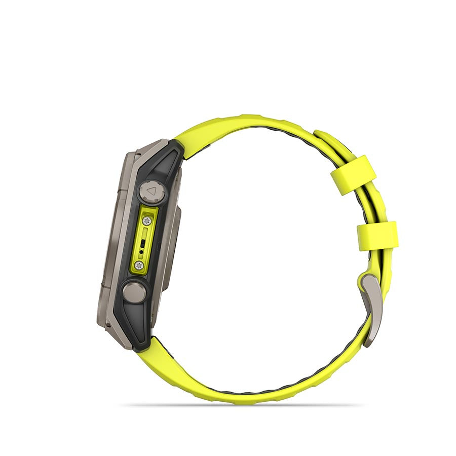 Garmin fenix 8 Solar Sapphire 47mm, Titane, vue 6