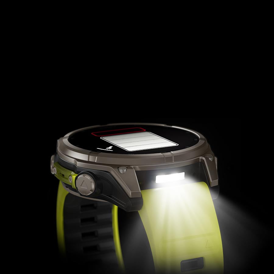Garmin fenix 8 Solar Sapphire 47mm, Titane, vue 7