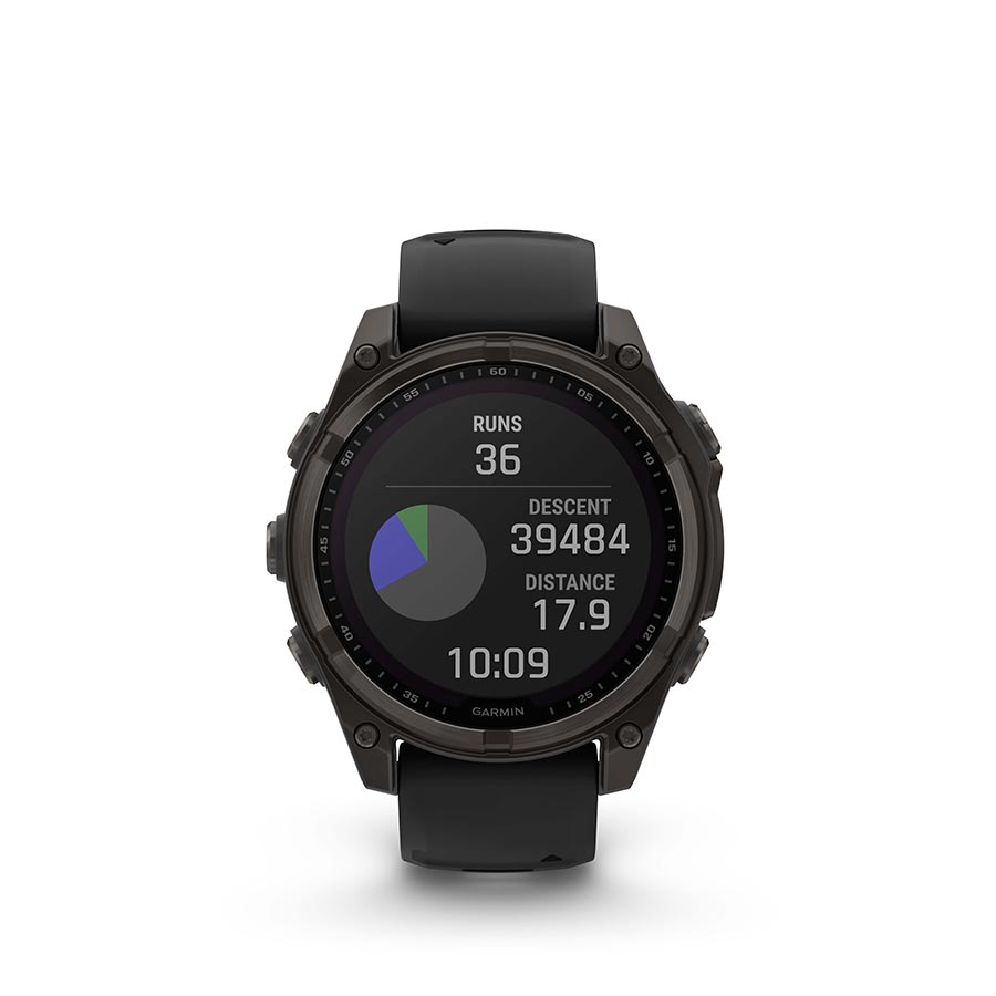 Garmin fenix 8 Solar Sapphire 47mm, Gris, vue 12