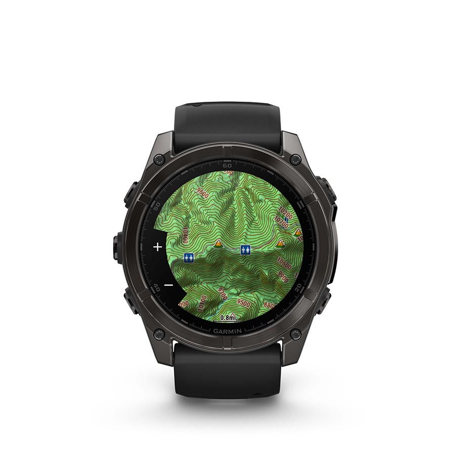 Garmin fenix 8 AMOLED Sapphire 51mm, Gris, vue 8