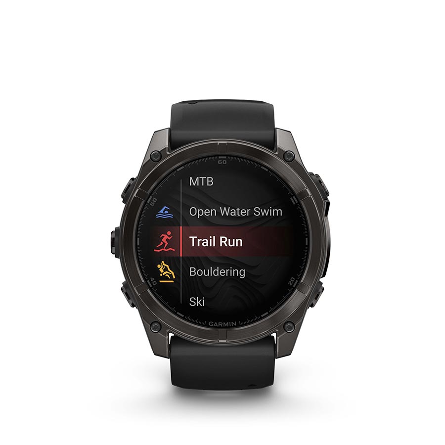 Garmin fenix 8 AMOLED Sapphire 51mm, Gris, vue 13