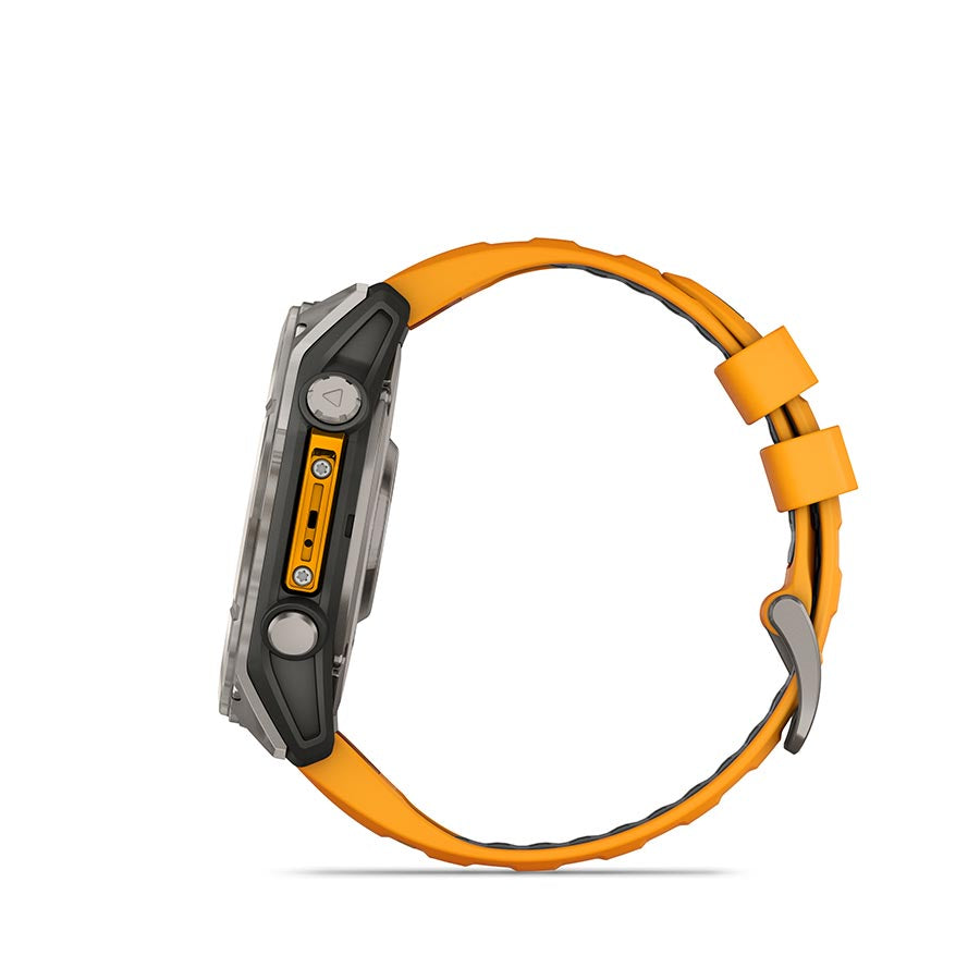 Garmin fenix 8 AMOLED Sapphire 51mm, Titane, vue 6
