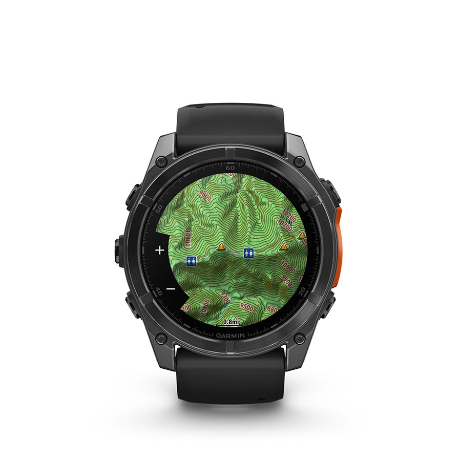 Garmin fenix 8 AMOLED 51mm, Gris ardoise, vue 8