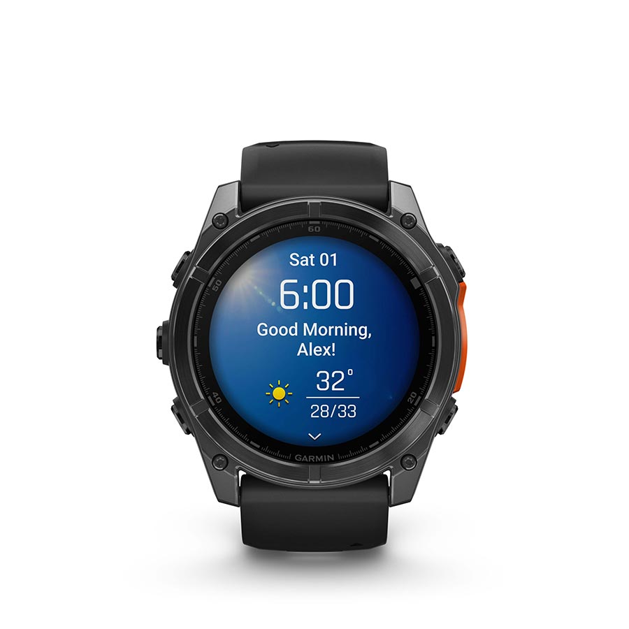 Garmin fenix 8 AMOLED 51mm, Gris ardoise, vue 12