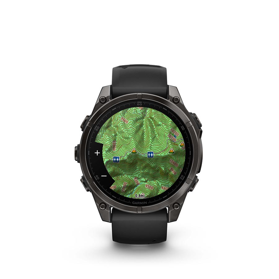 Garmin fenix 8 AMOLED Sapphire 47mm, Gris, vue 10