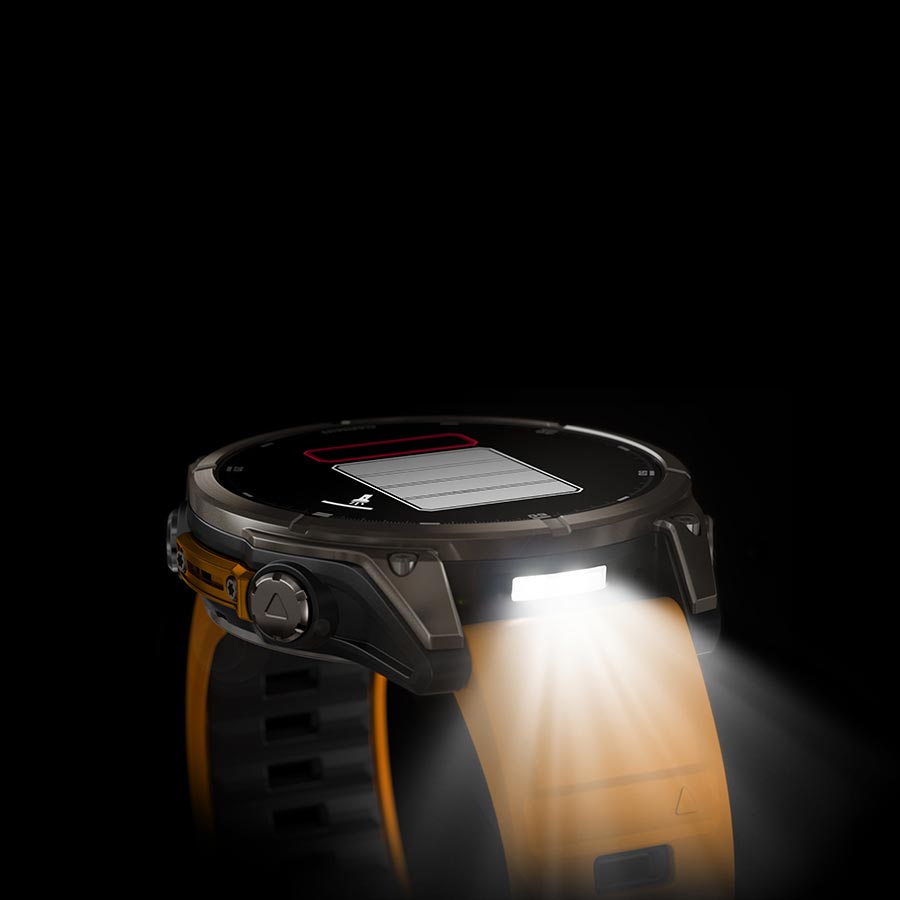 Garmin fenix 8 AMOLED Sapphire 47mm, Titane, vue 7