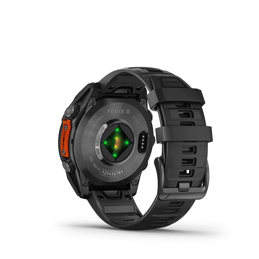 Garmin fenix 8 AMOLED 47mm, Gris ardoise, vue 5