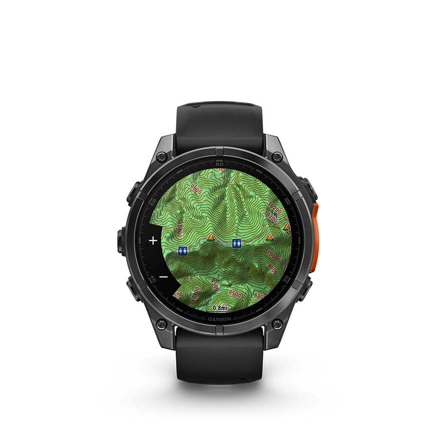 Garmin fenix 8 AMOLED 47mm, Gris ardoise, vue 12