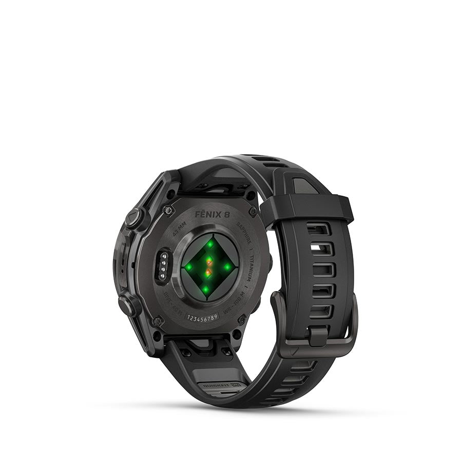 Garmin fenix 8 AMOLED Sapphire 43mm, Gris, vue 5