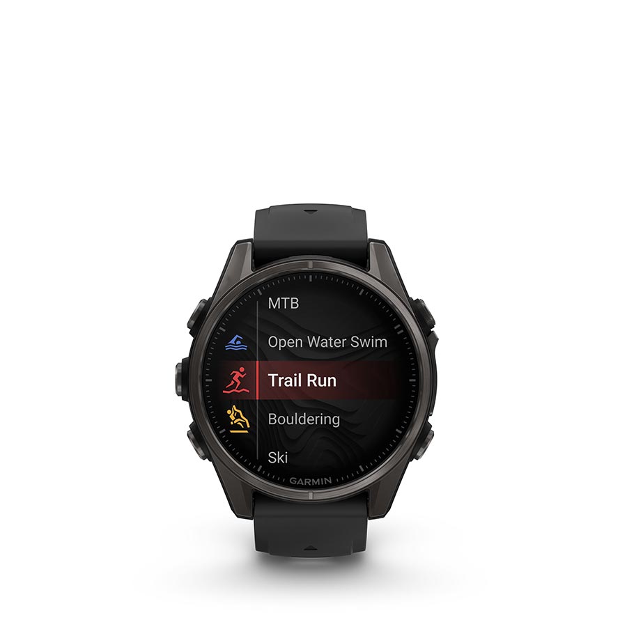 Garmin fenix 8 AMOLED Sapphire 43mm, Gris, vue 10