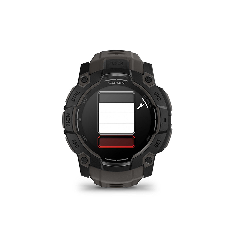 Garmin Instinct 3 50mm AMOLED, Noir, vue 6
