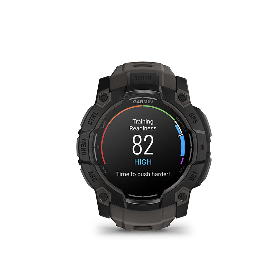 Garmin Instinct 3 50mm AMOLED, Noir, vue 13