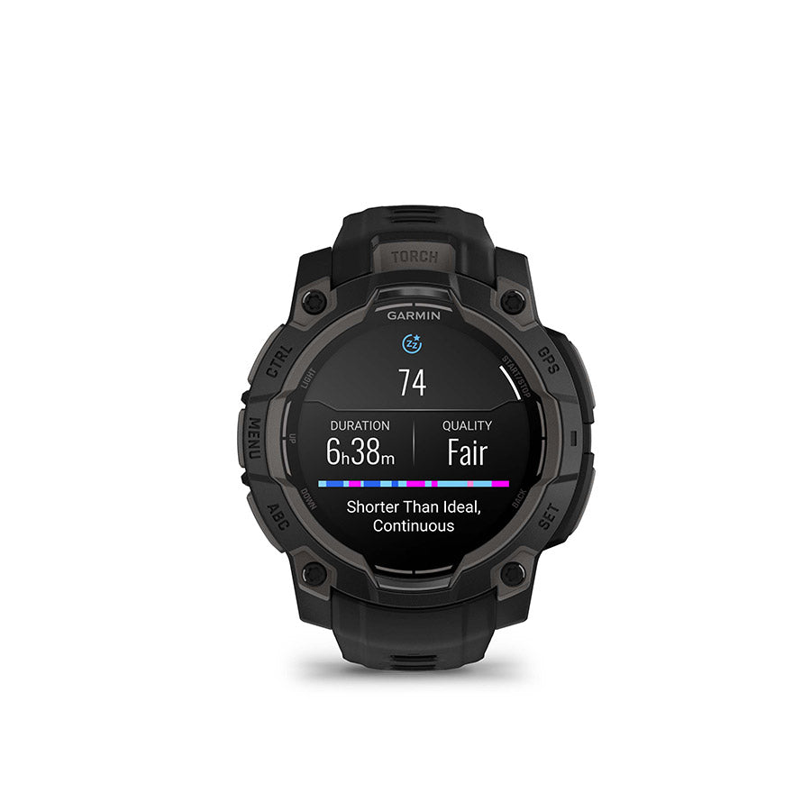 Garmin Instinct 3 45mm AMOLED, Noir, vue 10