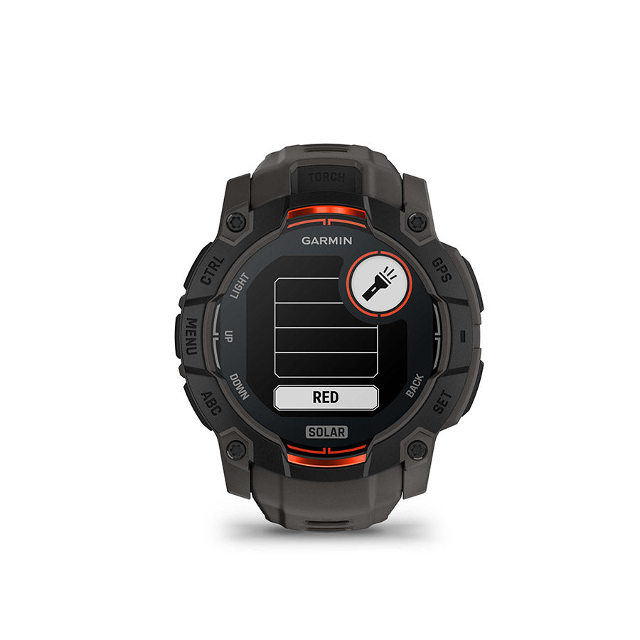 Garmin Instinct 3 50mm Solar, Noir, vue 7