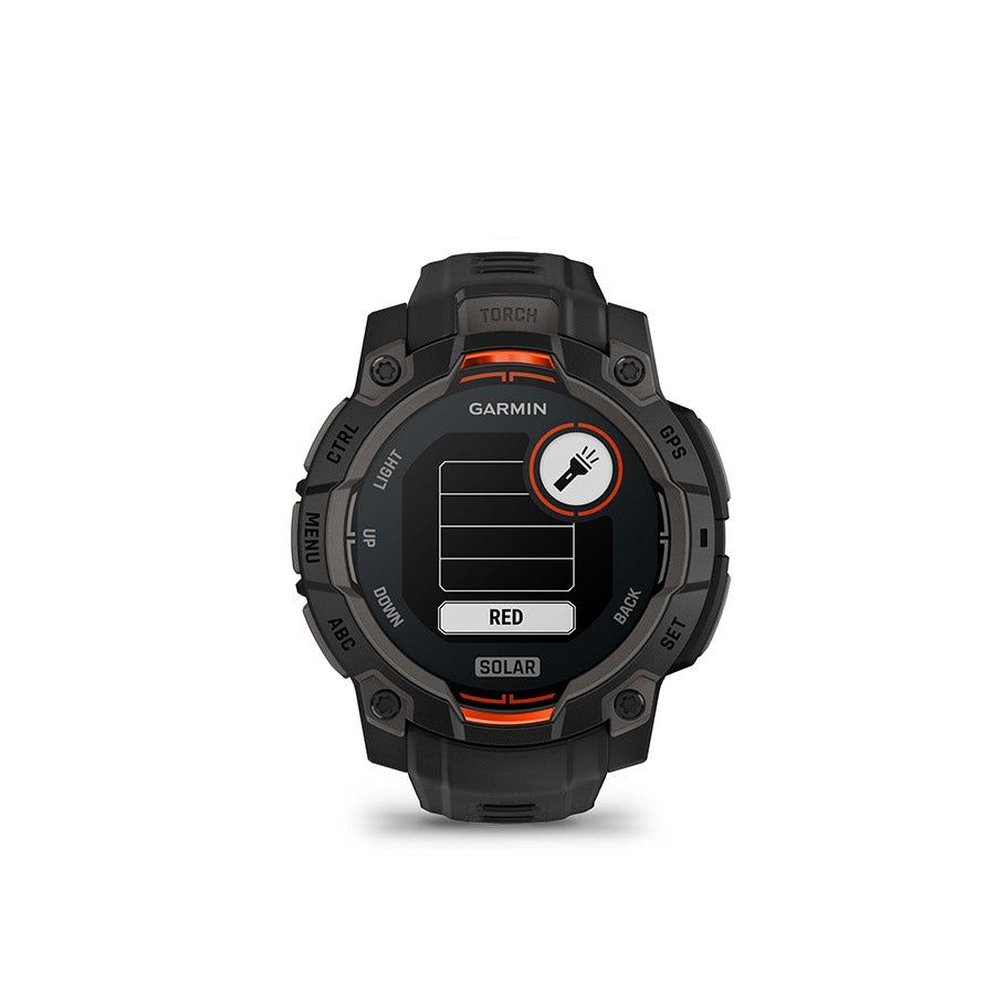 Garmin Instinct 3 45mm Solar, Noir, vue 7