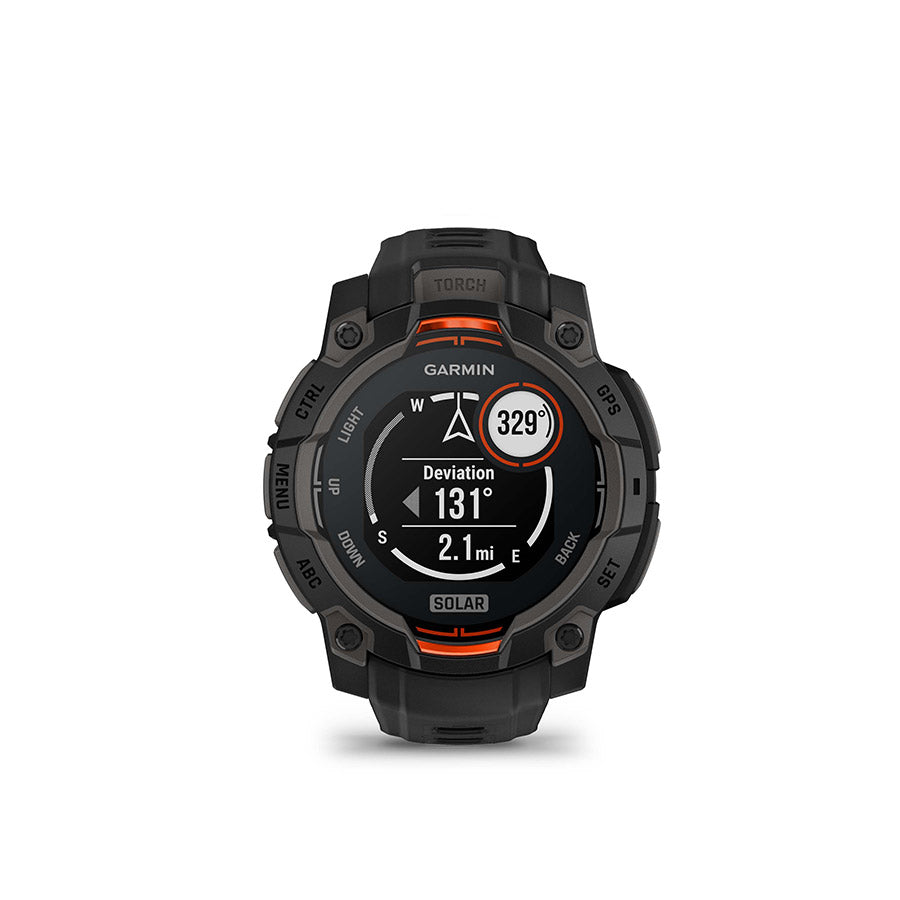 Garmin Instinct 3 45mm Solar, Noir, vue 11