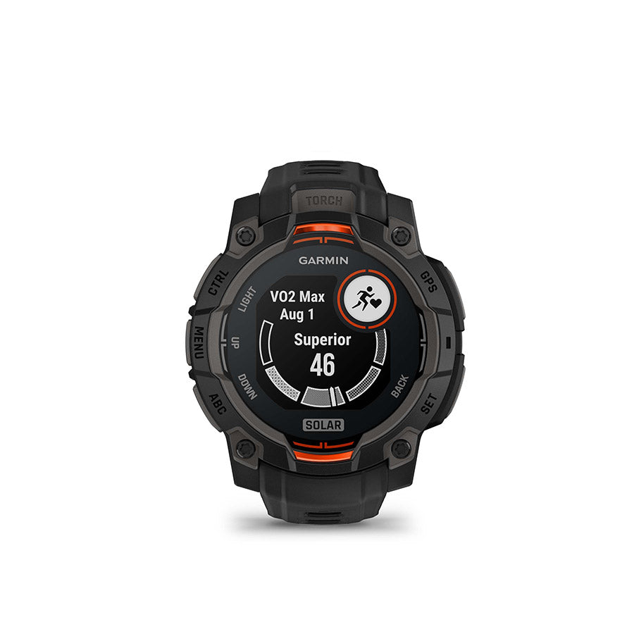 Garmin Instinct 3 45mm Solar, Noir, vue 16