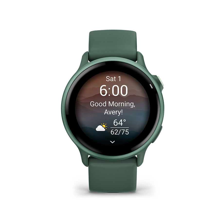 Garmin vivoactive 6, Jasper Green, vue 4