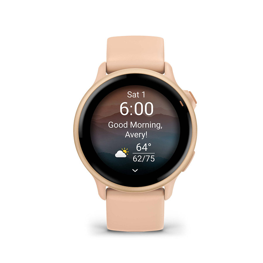 Garmin vivoactive 6, Pink Dawn, vue 4