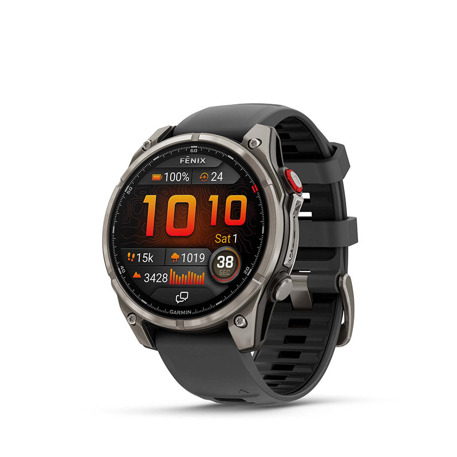 Garmin fenix 8 Pro 47mm AMOLED Sapphire, Noir, vue 1