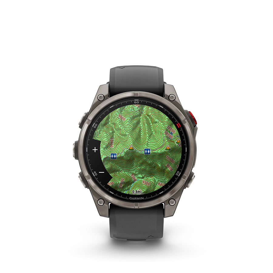Garmin fenix 8 Pro 47mm AMOLED Sapphire, Noir, vue 10