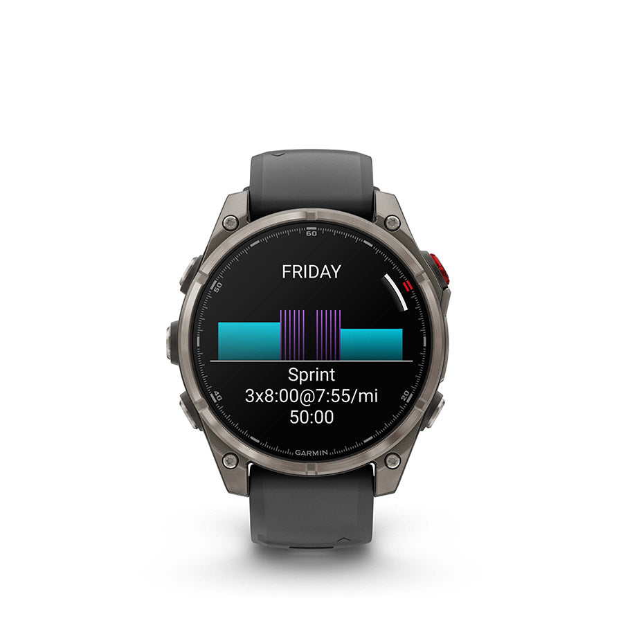 Garmin fenix 8 Pro 47mm AMOLED Sapphire, Noir, vue 13