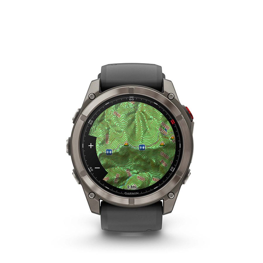 Garmin fenix 8 Pro 51mm AMOLED Sapphire, Noir, vue 10
