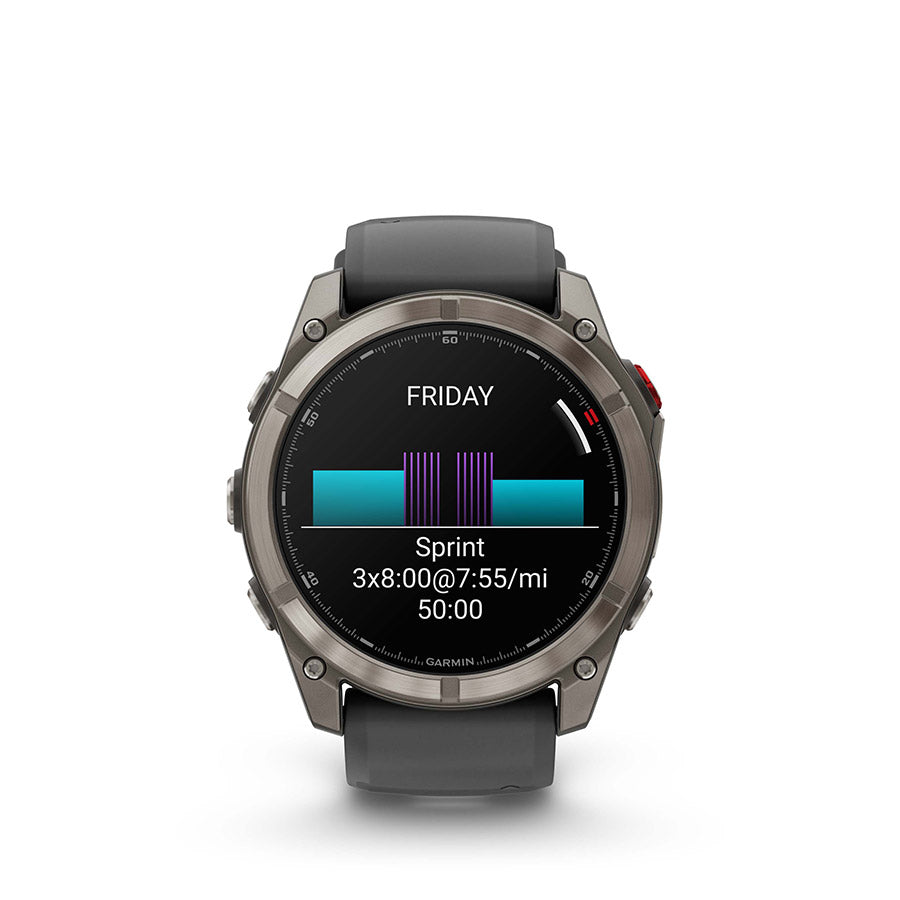 Garmin fenix 8 Pro 51mm AMOLED Sapphire, Noir, vue 13