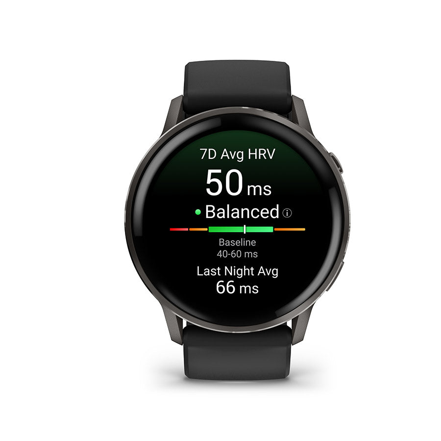 Garmin Venu 4 45mm, Ardoise et noir, vue 2