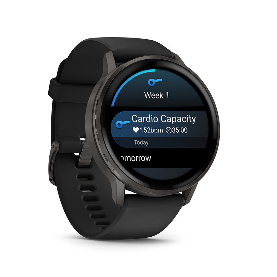 Garmin Venu 4 45mm, Ardoise et noir, vue 3