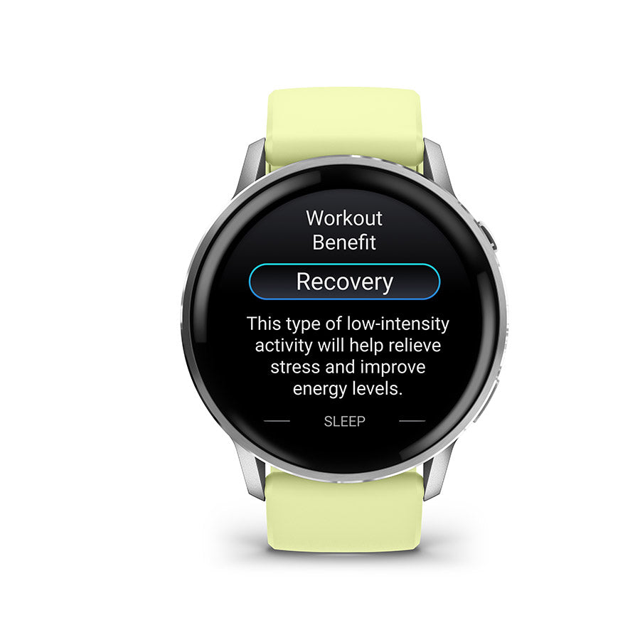 Garmin Venu 4 45mm, Argent et Citron, vue 6