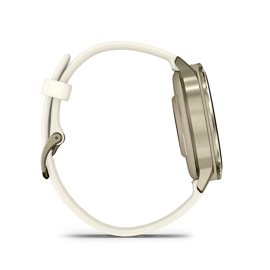 Garmin Venu 4 41mm, Lunar Gold et Bone, vue 5