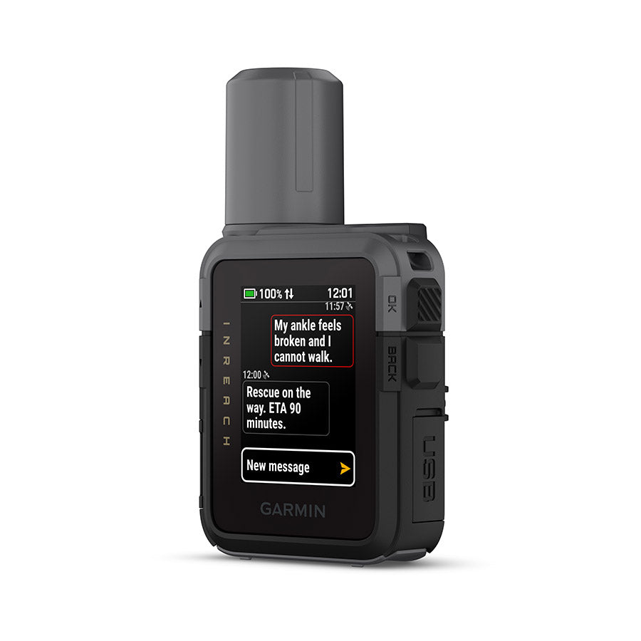 Garmin inReach Mini 3, Noir, vue 4
