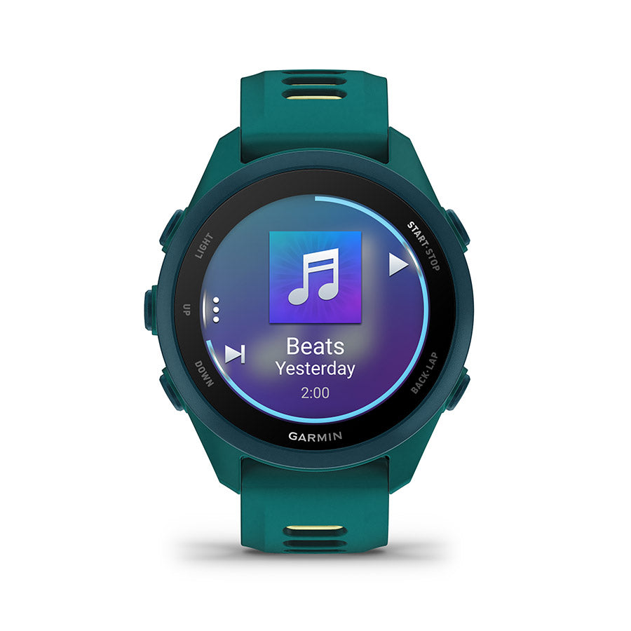 Garmin Forerunner 170 Music, Teal Green, vue 2