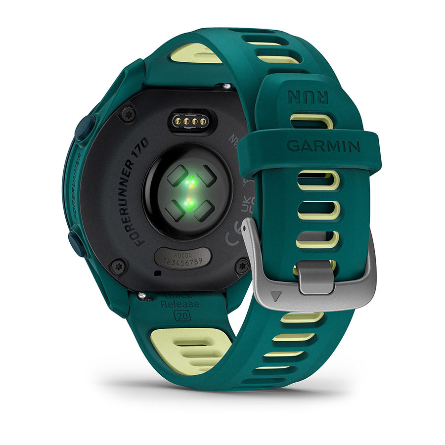 Garmin Forerunner 170 Music, Teal Green, vue 4