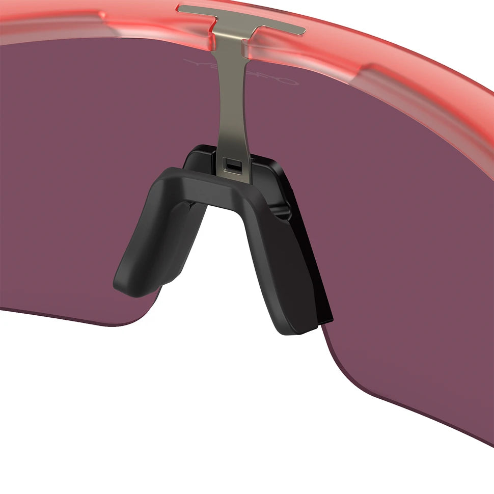 OAKLEY RSLV LITE - MATTE TRANS PEACH - PRIZM ROAD BLACK