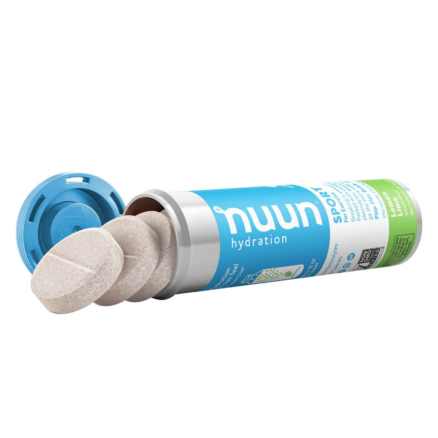 Nuun, Sport, Drink Mix, Lemon Lime, Box of 8, 10 servings