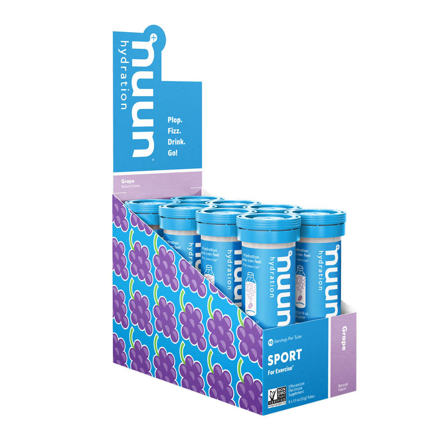 Nuun, Sport, Drink Mix, Lemon Lime, Box of 8, 10 servings