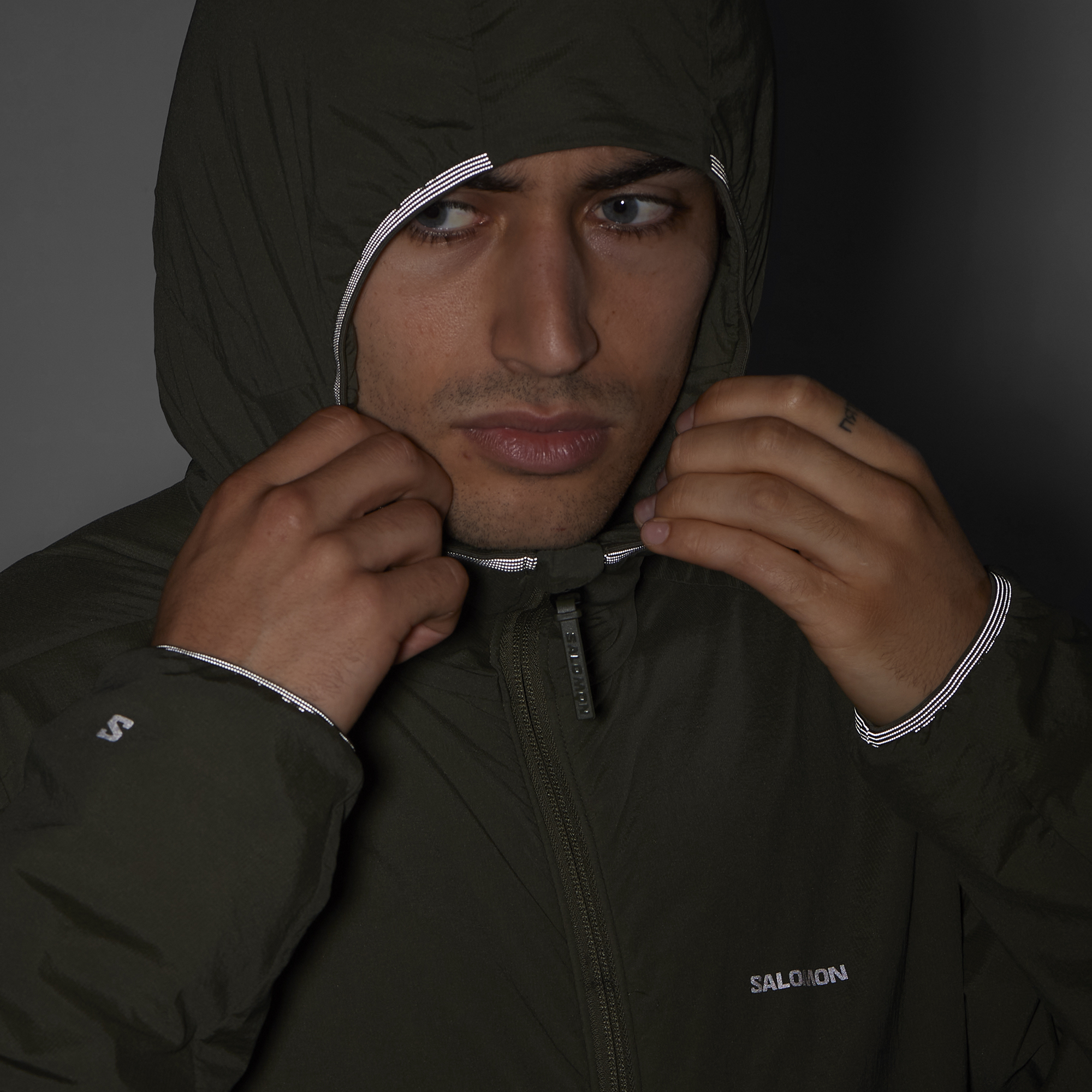 SALOMON MOUNTAIN FLEX JKT HD H/M