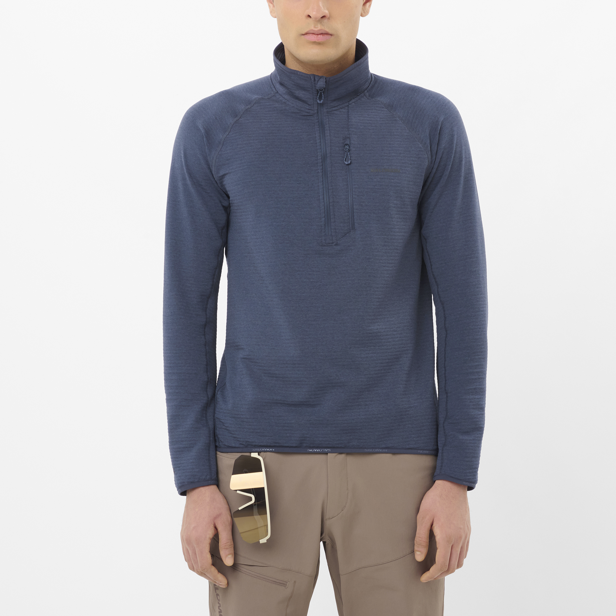 SALOMON ESSENTIAL LIGHTWARM HALF ZIP H/M