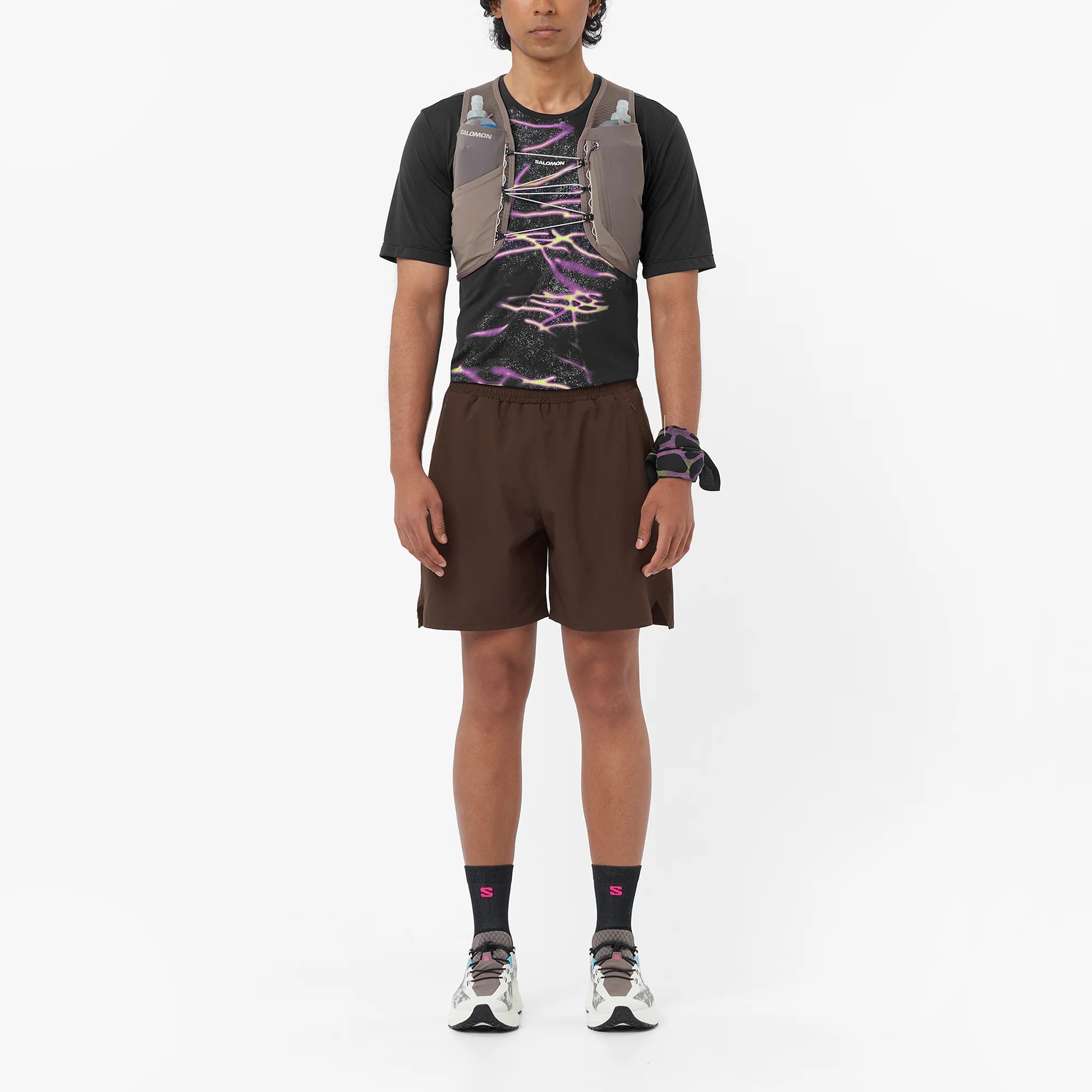 SALOMON SHAKEOUT CORE 2IN1 SHORT 7" H/M
