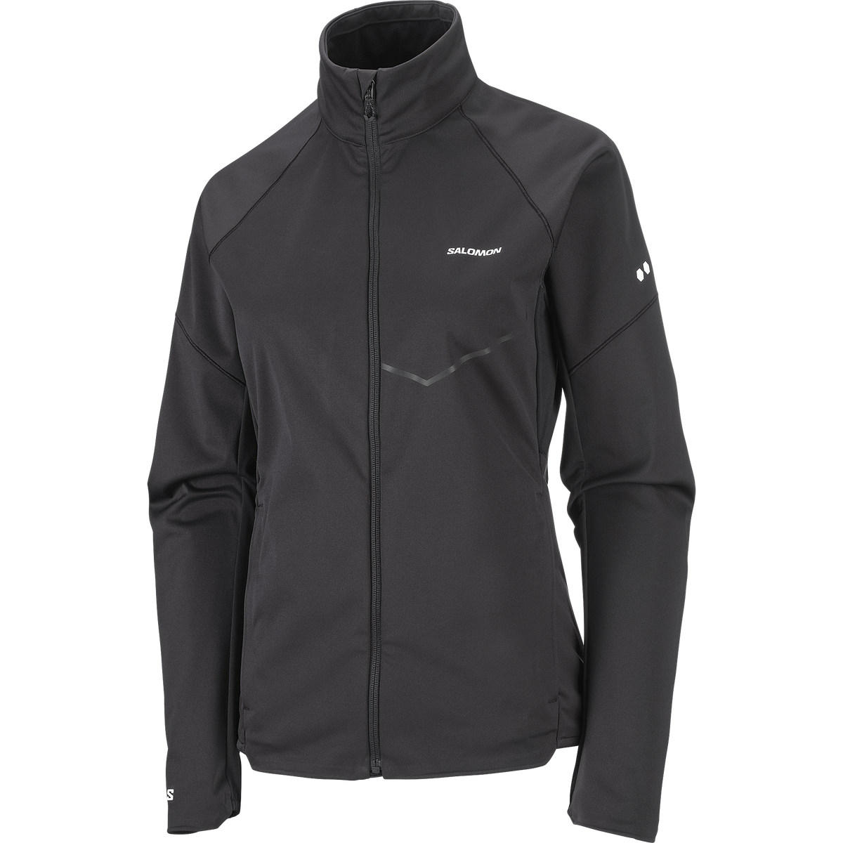 Salomon Sense Softshell manteau femme, Deep Black, vue 3